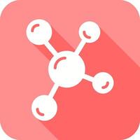 Molecule Icon Design vector