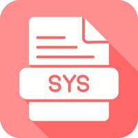 sys icono diseño vector