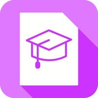 Graduation Icon Design vector