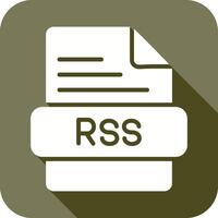 diseño de icono de rss vector