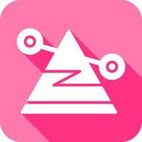 Dispersion Icon Design vector