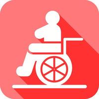 Wheelchair Icon Design vector