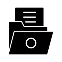 List Folder Icon Design vector