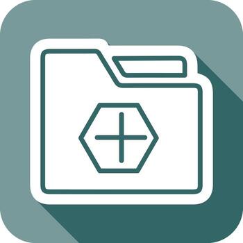 Create Folder Icon Design vector