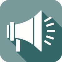 Loudspeaker Icon Design vector