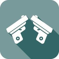 Two Guns Icon vector