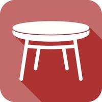 Small Table Icon vector