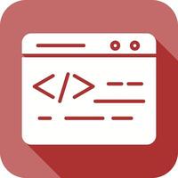 Web Coding Icon vector