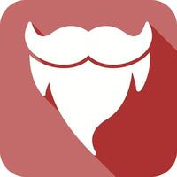 Beard and Moustache II Icon Design vector