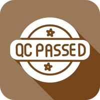 QC Passed Icon vector