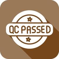 QC Passed Icon vector