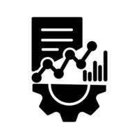 Manage Data Icon vector