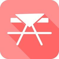 Picnic Table Icon Design vector