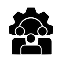Manage Icon Design vector