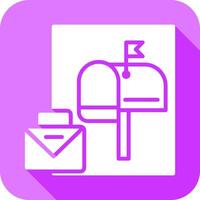 Mailbox Icon Design vector