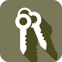 Keys Icon Design vector