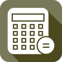 Business Calculator Icon Design vector