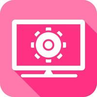 Computer Settings Icon vector
