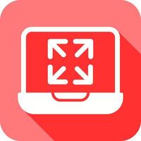 Maximize Icon Design vector
