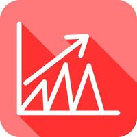 Trend in Graph Icon vector