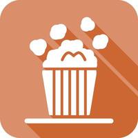 Popcorn Icon Design vector