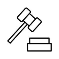 Gavel Icon Design vector