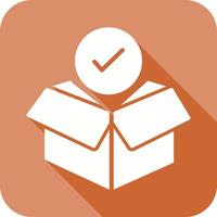 Package Receiving Icon vector