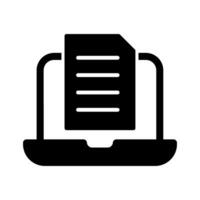 Document Icon Design vector