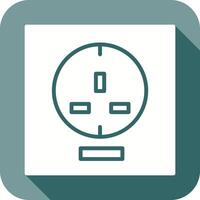 Socket Icon Design vector