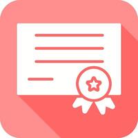 Diploma Icon Design vector