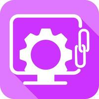 Link Optimization Icon vector