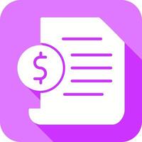 Invoice Icon Design vector