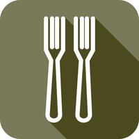 Fork Icon Design vector