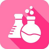 Flask Icon Design vector