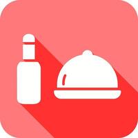 Food and Beer Icon Design vector