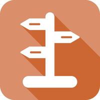 Signpost Icon Design vector