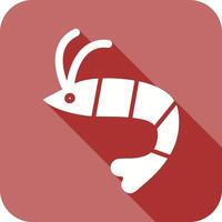 Shrimp Icon Design vector