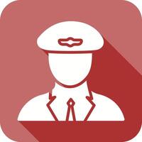 Flight Captain Icon vector