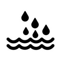 Water Drop Icon vector