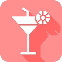 Cocktail Drink Icon Design vector