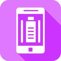 Mobile Battery Icon vector