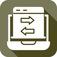 Data Transfer Icon vector