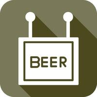 Beer Sign Icon Design vector