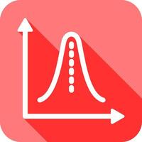 Histogram Icon Design vector