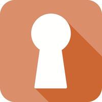 Keyhole Icon Design vector