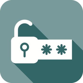 contraseña bloquear yo icono diseño vector