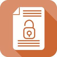 Confidentiality Icon Design vector