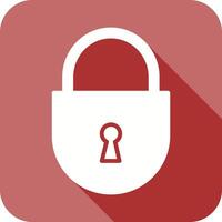 Padlock Icon Design vector