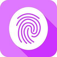 Fingerprint Icon Design vector