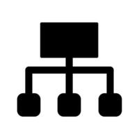 Flowchart Icon Design vector